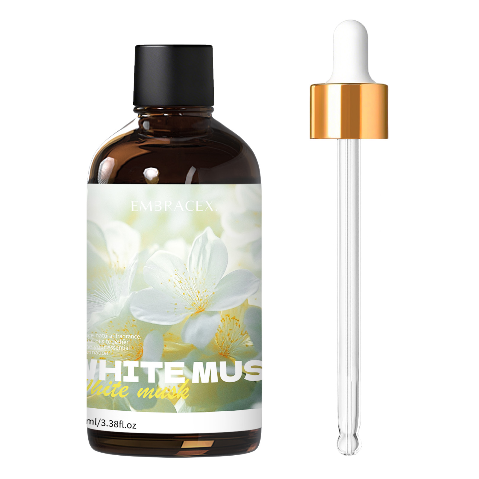 Musk White Oil - 100 ml witte muskus natuurlijke plantaardige