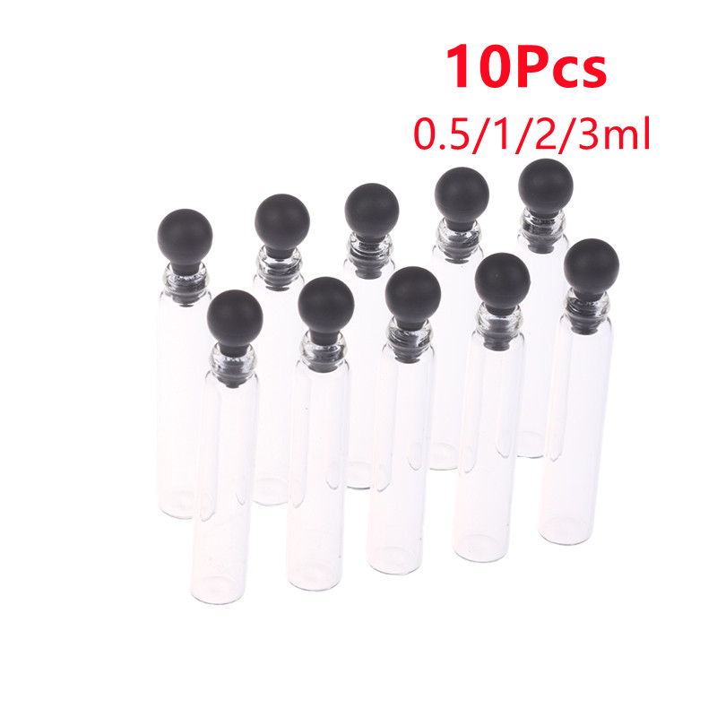 Perfume Fragrance Lab - 10 Stuks 0.5/1/2/3Ml Lege Mini Glas