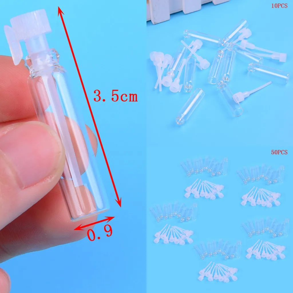 Perfume Fragrance Lab - 50PCS 1ml Draagbare Mini Glazen Parfum
