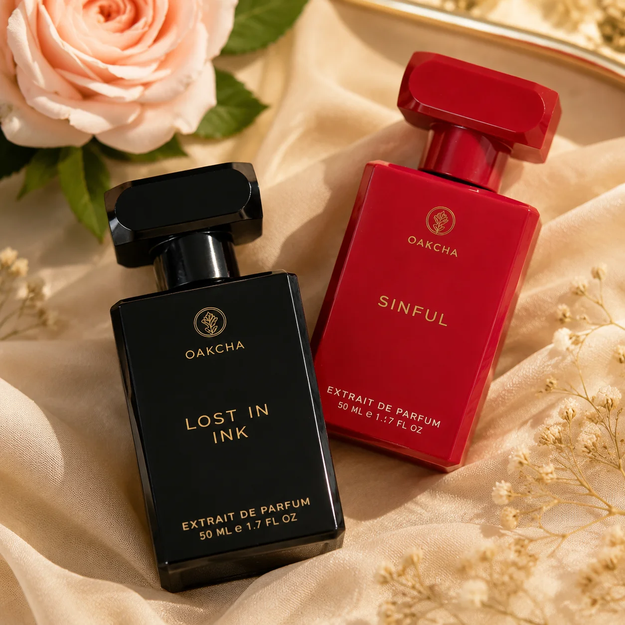Perfume Fragrance Lasting - OAKCHA 2-delige Extrait De Parfum Giftset