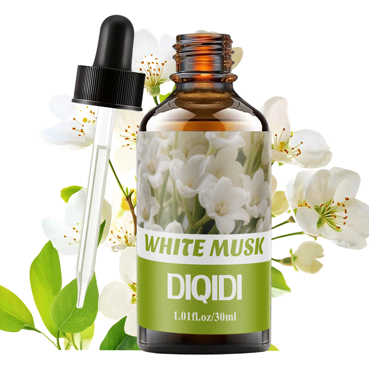 Musk White Oil - Witte Muskus etherische olie, gezichtsverzorging, bad,