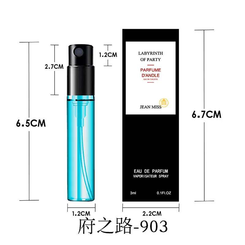 Draagbare 3ML Premium Parfum L - Perfume Fragrance Rose recensie en prijs
