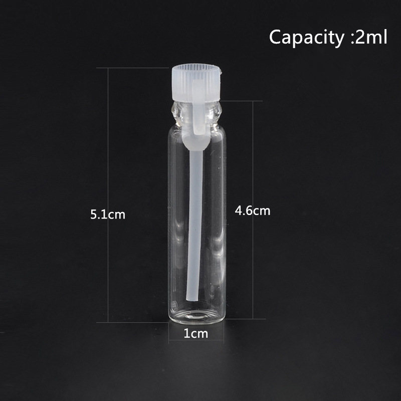 100Pcs 1/2/3Ml Glazen Flesjes  - Perfume Fragrance Lab recensie en prijs