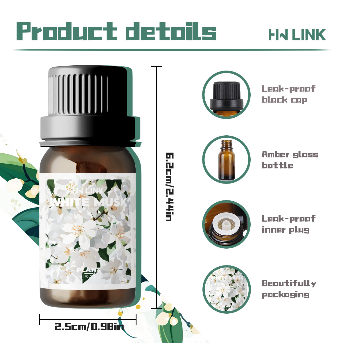 Witte Muskus Essentiële Oliën  - Musk White Oil recensie en prijs
