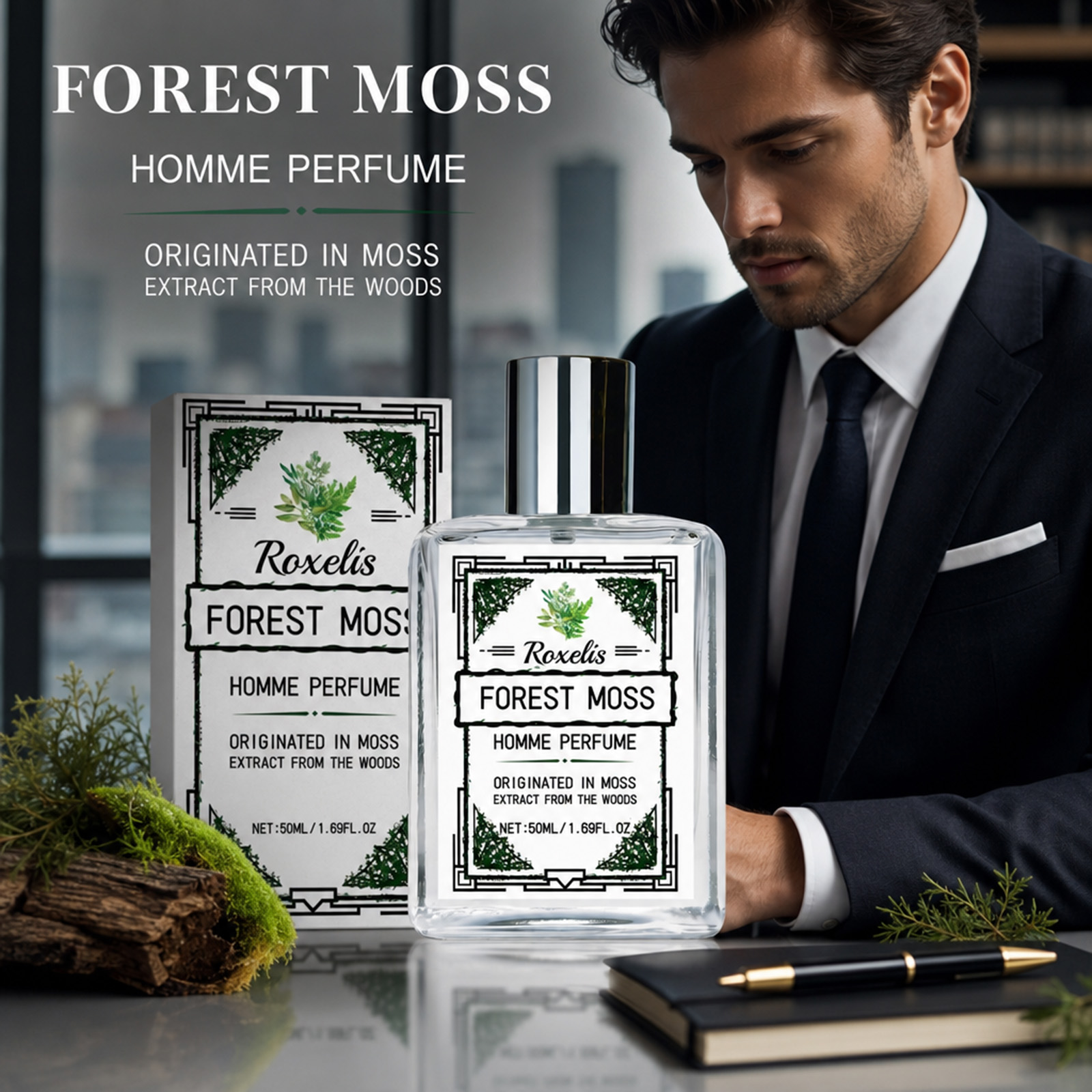 Bos- en whiskygeurende parfum  - Perfume Scent Fragrance recensie en prijs