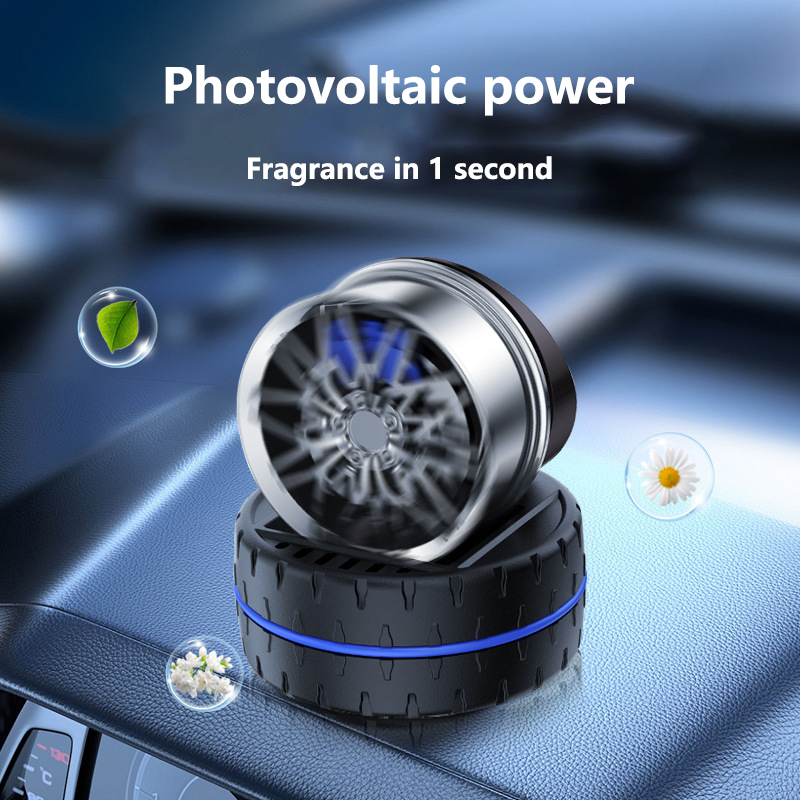 Solar Light Wheel Hub Autoparf - Perfume Fragrance Wheel recensie en prijs